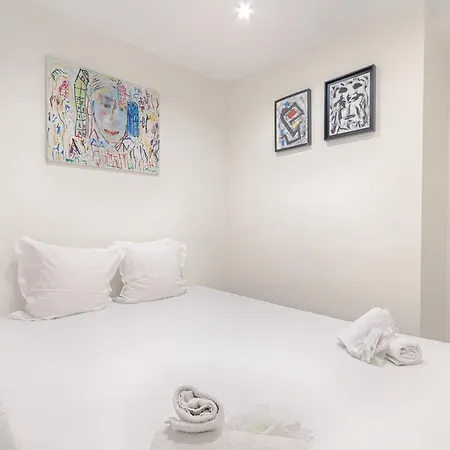 Апартаменты Bastille Passage Salarnier Charming 1br Париж